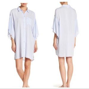 Shimera Femme Bell Sleeve Sleep Shirt Sz M